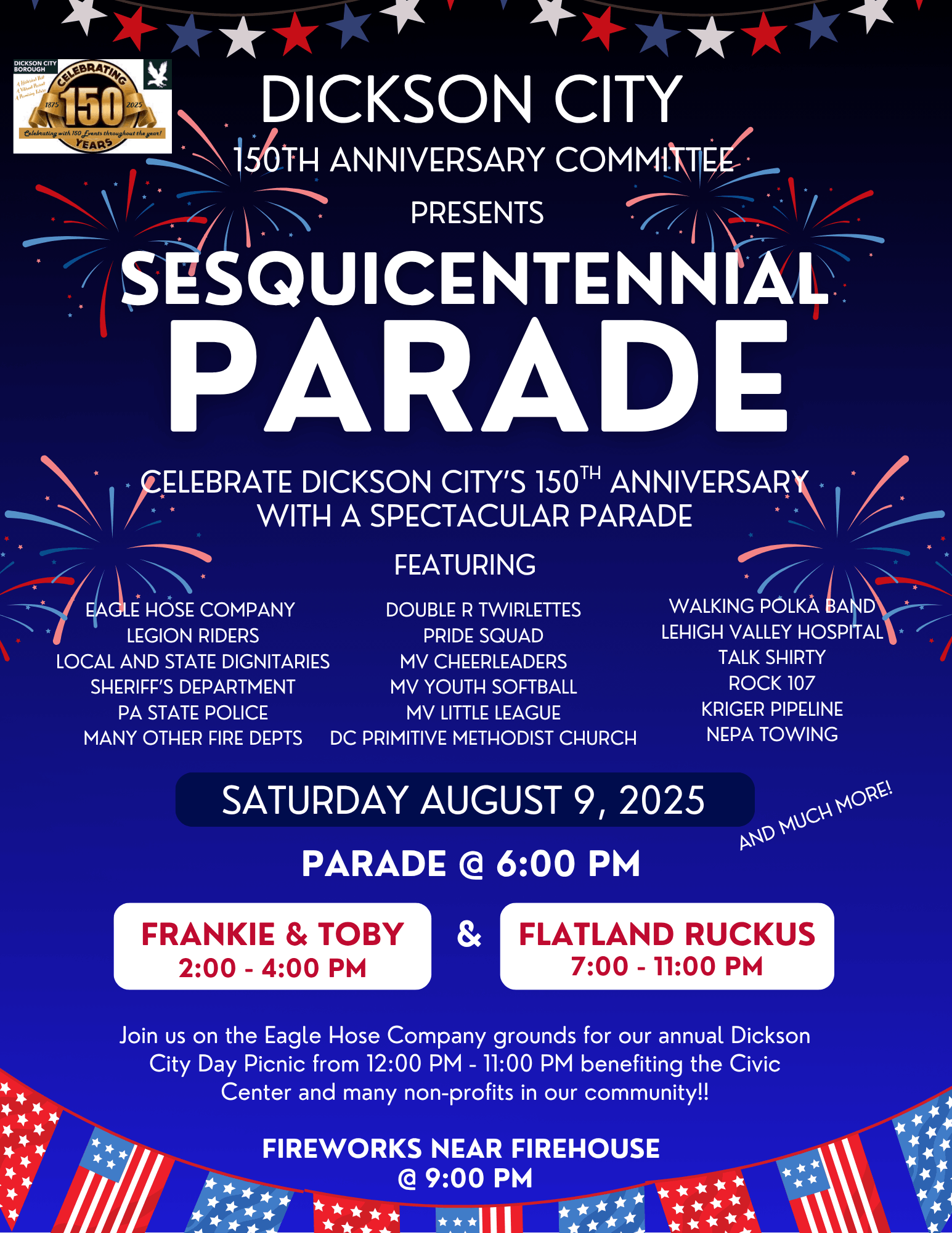 DC 150th Events